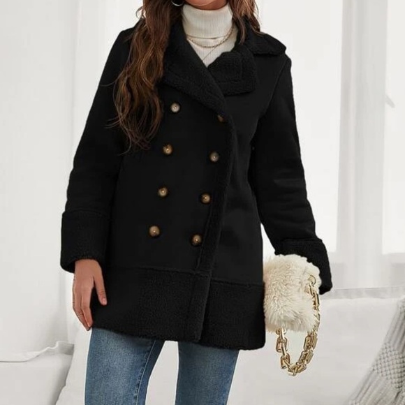 Cozy Teddy Button up Oversized Jacket Coat